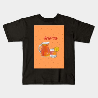 Iced Tea Kids T-Shirt